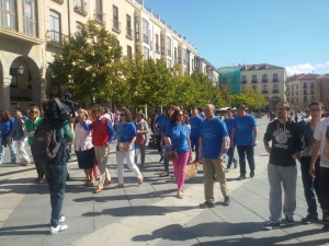 grupo de ACEFA participando en la actividad programada