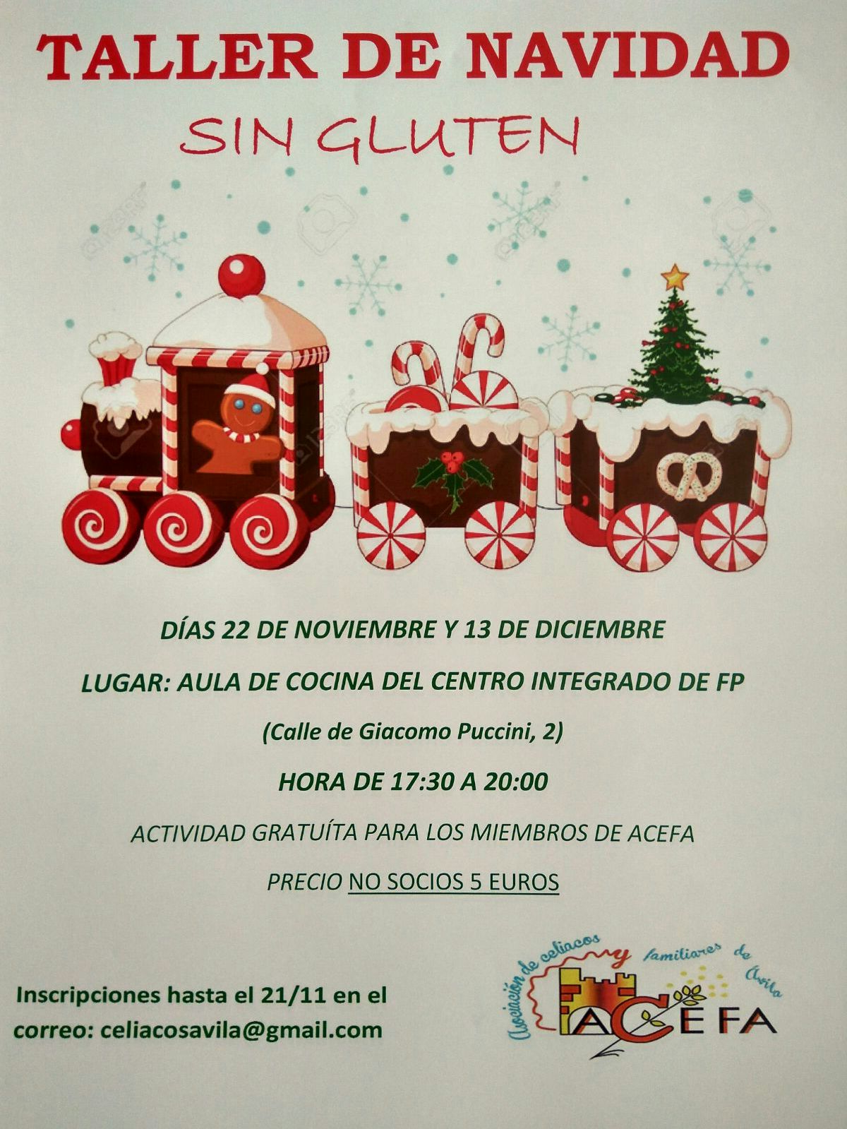Img Taller de Navidad Sin Gluten