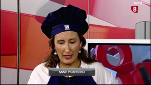 Mar Portero cocinera en el programa
