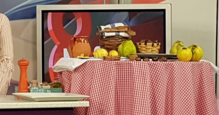Mesa de otoño para presentar los platos
