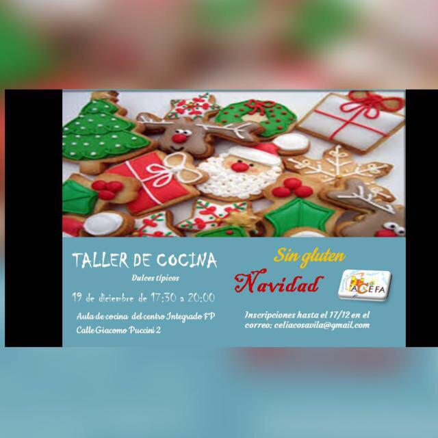 Taller de Navidad sin gluten