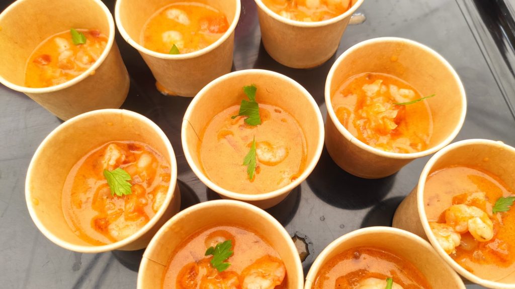 Narial Jhinga - Gambas o langostinos estilo indio